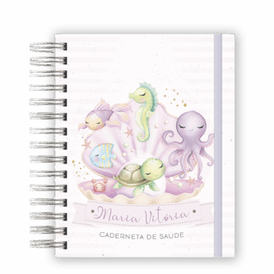 CADERNETA DE SAÚDE - FUNDO DO MAR