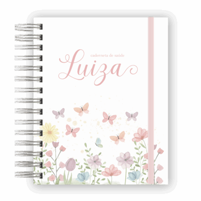 CADERNETA DE SAÚDE - JARDIM DE BORBOLETAS