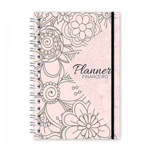 Planner de Controle Financeiro :  Floral