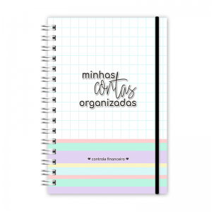 Planner de Controle Financeiro :  Minhas contas organizadas