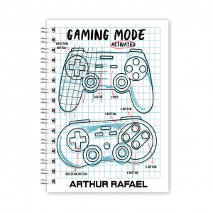 AGENDA ESCOLAR - VÍDEO GAME