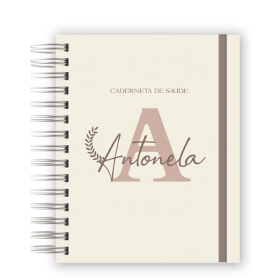 CADERNETA DE SAÚDE - MONOGRAMA