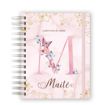 CADERNETA DE SAÚDE - ALFABETO BORBOLETAS