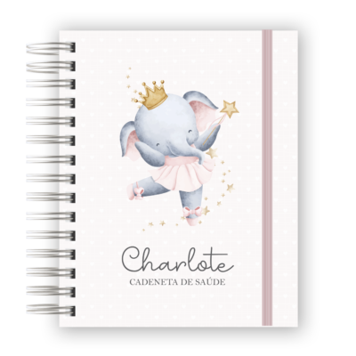 CADERNETA DE SAÚDE - ELEFANTINHA BAILARINA