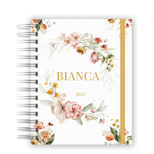 AGENDA  - FLORAL FRAME
