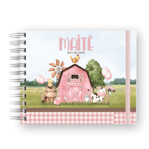LIVRO DO BEBÊ - FAZENDINHA CANDY