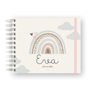 LIVRO DO BEBÊ - ARCO ÍRIS BOHO