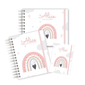 KIT MATERNIDADE MEMÓRIAS - ARCO IRIS MELISSA