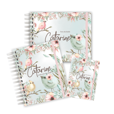 KIT MATERNIDADE AFETIVA - PASSARINHOS