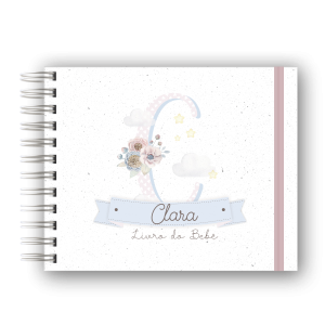 LIVRO DO BEBÊ - ALFABETO CANDY FLORAL