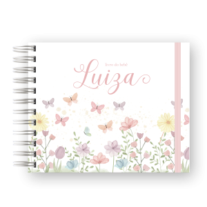 LIVRO DO BEBÊ - JARDIM DE BORBOLETAS