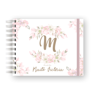 LIVRO DO BEBÊ - ALFABETO CAND FLORAL