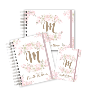 KIT MATERNIDADE MEMÓRIAS - ALFABETO FLORAL