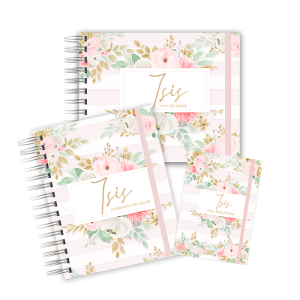 KIT MATERNIDADE AFETIVA - FLORAL ROSA