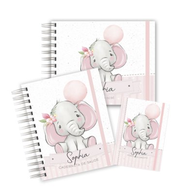 KIT MATERNIDADE AFETIVA - ELEFANTINHA