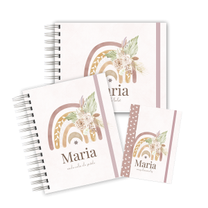 KIT MATERNIDADE MEMÓRIAS - ARCO ÍRIS BOHO 2