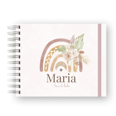 LIVRO DO BEBÊ - ARCO ÍRIS BOHO 2