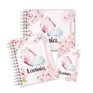 KIT MATERNIDADE AFETIVA - BORBOLETA ROSA