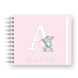 LIVRO DO BEBÊ - ELEFANTINHA ALFABETO