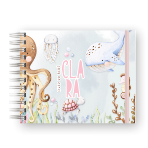 LIVRO DO BEBÊ - FUNDO DO MAR BABY