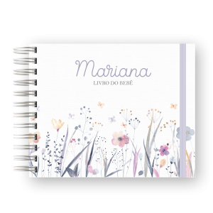 LIVRO DO BEBÊ - JARDIM DA MARI