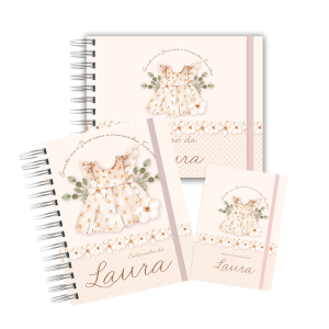 KIT MATERNIDADE AFETIVA - MENINA CRISTÃ