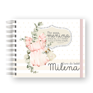 LIVRO DO BEBÊ - POR ESSA MENINA EU ORAVA