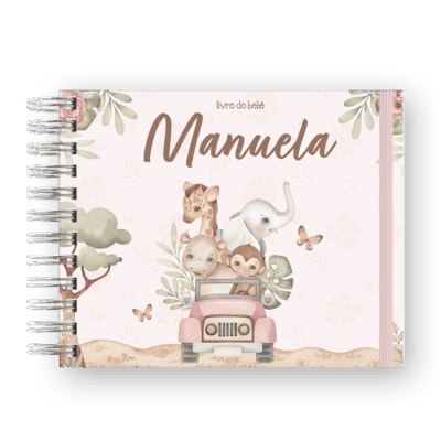 LIVRO DO BEBÊ - SAFARI BABY