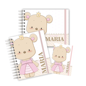 KIT MATERNIDADE MEMÓRIAS - URSA PRINCESA