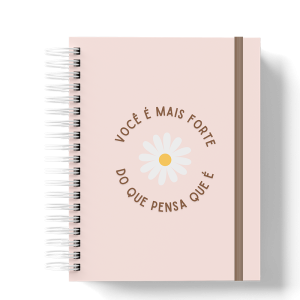 AGENDA - VOCÊ É MAIS FORTE..ROSA
