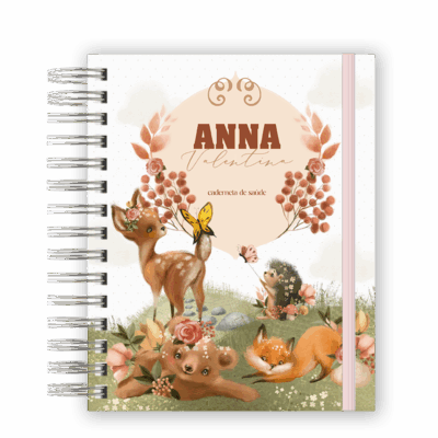 CADERNETA DE SAÚDE - ANIMAIS E FLORES