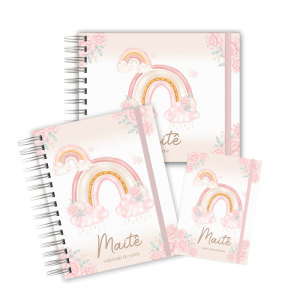 KIT MATERNIDADE MEMÓRIAS -  ARCO ÍRIS FOFURA