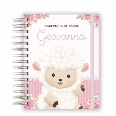 CADERNETA DE SAÚDE - OVELHINHA ROSA