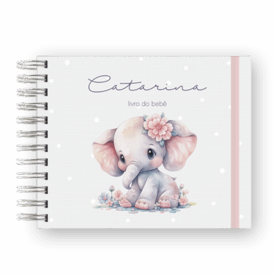 LIVRO DO BEBÊ - ELEFANTINHA CATE