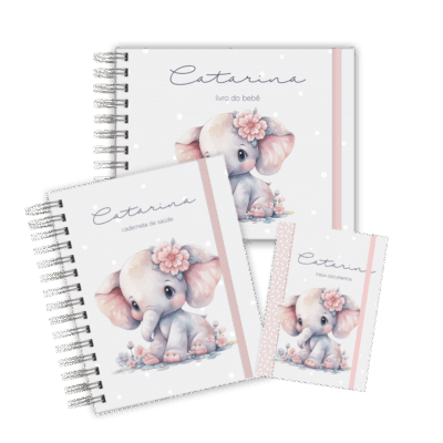 KIT MATERNIDADE AFETIVA - ELEFANTINHA CATE