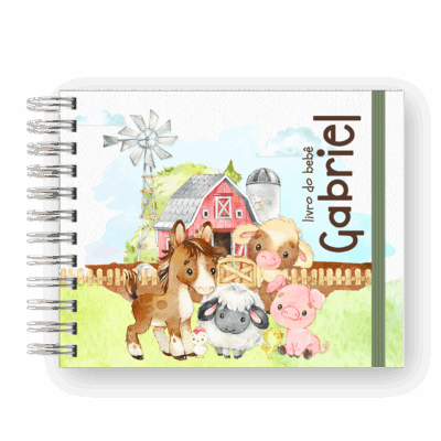 LIVRO DO BEBÊ - FAZENDINHA