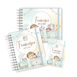 KIT MATERNIDADE AFETIVA - TREM ANIMAIS