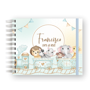 LIVRO DO BEBÊ - TREM ANIMAIS