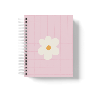 CADERNO PERSONALIZADO - GRID MARGARIDA ROSA