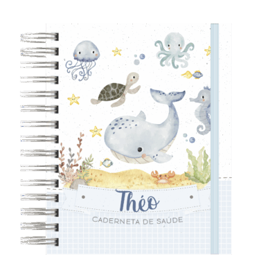 CADERNETA DE SAÚDE - FUNDO DO MAR