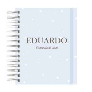 CADERNETA DE SAÚDE - ESTRELAS MENINO
