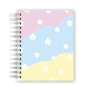 CADERNO PERSONALIZADO - MARGARIDINHAS CANDY