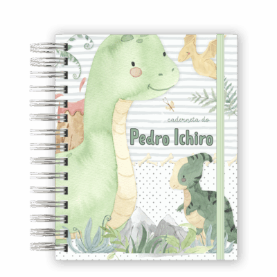 CADERNETA DE SAÚDE - DINOSSAURO