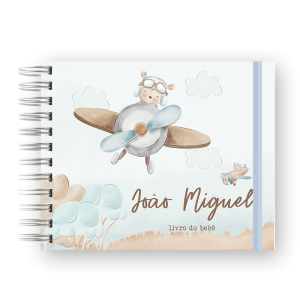 LIVRO DO BEBÊ - URSINHO AVIADOR AQUARELA