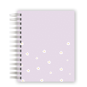 CADERNO PERSONALIZADO - JARDIM ROXO