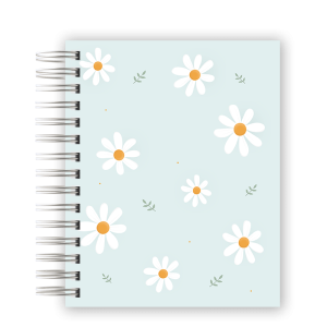 CADERNO PERSONALIZADO - DELICADO AZUL