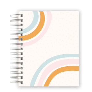 CADERNO PERSONALIZADO - LINHAS COLORIDAS