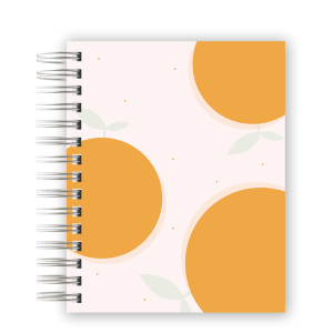 CADERNO PERSONALIZADO - LARANJAS