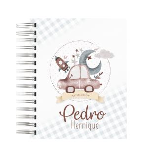 AGENDA ESCOLAR - CARRINHO