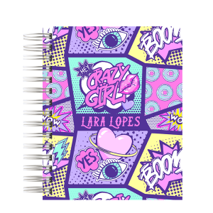 CADERNO COLEGIAL - CUTE